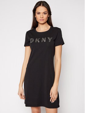 DKNY Hétköznapi ruha DD0CN318 Fekete Regular Fit