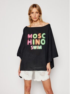 MOSCHINO Underwear & Swim Strand ruha A8001 2115 Fekete Oversize