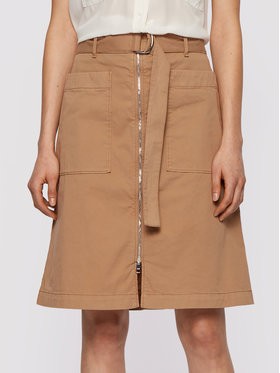 Boss Miniszoknya C_Vaggie-D 50448177 Bézs Regular Fit