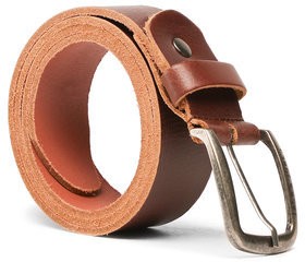 Jack&Jones Férfi öv Jackpaul Leather Belt 12111286 Barna