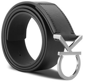 Calvin Klein Női öv Ck Logo Belt 3.5 K60K602141 80 Fekete