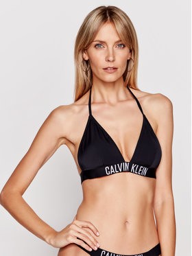 Calvin Klein Swimwear Bikini felső KW0KW01224 Fekete