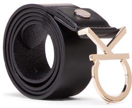 Calvin Klein Női öv Ck Adj.Logo Belt 3.5Cm K60K602141 Fekete