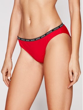 Calvin Klein Swimwear Bikini alsó Brazilian KW0KW01275 Piros