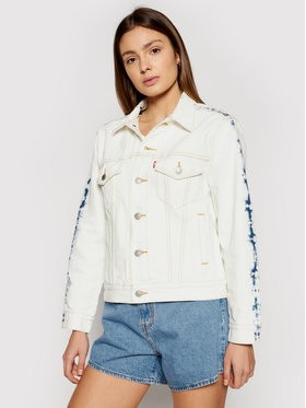 Levi's® Farmer kabát Ex-Boyfriend Trucker 29944-0147 Fehér Relaxed Fit