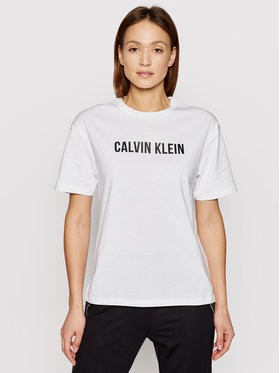 Calvin Klein Performance Póló 00GWS1K109 Fehér Relaxed Fit