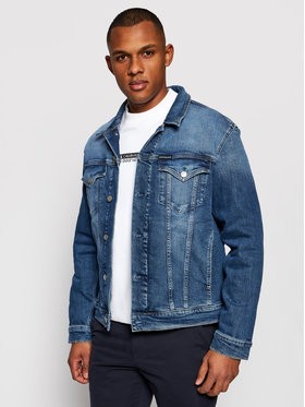 Calvin Klein Jeans Farmer kabát J30J317246 Sötétkék Slim Fit