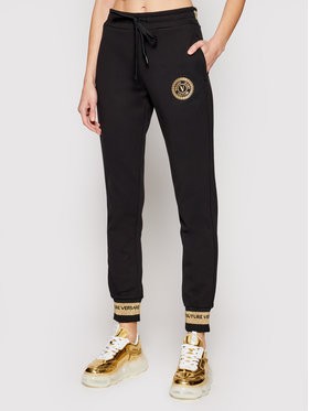 Versace Jeans Couture Melegítő alsó A1HWA1TB Fekete Regular Fit