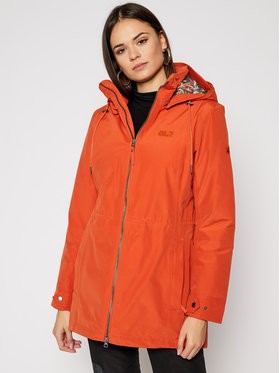 Jack Wolfskin Outdoor kabát Wildwood 1113701 Narancssárga Regular Fit