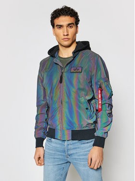 Alpha Industries Bomber dzseki MA-1 LW HD 116107RR Szürke Regular Fit
