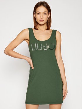 Liu Jo Beachwear Nyári ruha VA1060 J5003 Zöld Regular Fit