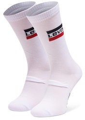 Levi's® 2 pár hosszú szárú unisex zokni 37157-0538 Fehér