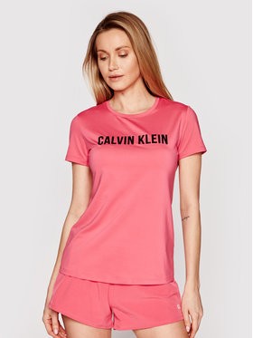 Calvin Klein Performance Póló Logo 00GWF0K168 Rózsaszín Regular Fit