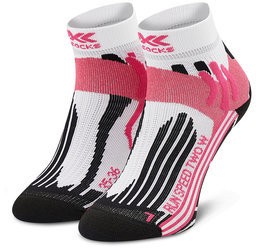 X-Socks Hosszú női zokni Run Speed Two XSRS16S19W Fehér