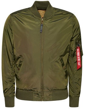 Alpha Industries Bomber dzseki Ma-1 Tt 191103 Zöld Regular Fit