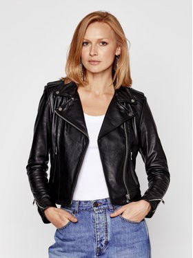 LaMarque Bőrkabát Donna 1090 Fekete Regular Fit