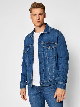 Pepe Jeans Farmer kabát Pinner PM400908HI4 Sötétkék Regular Fit