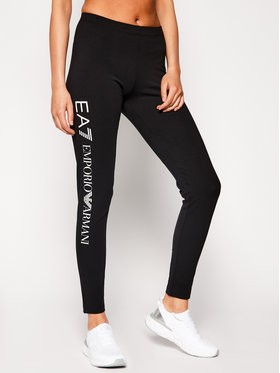 EA7 Emporio Armani Leggings 8NTP63 TJ01Z 0203 Fekete Slim Fit