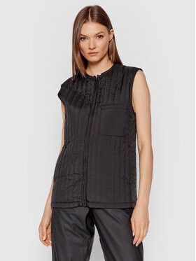 Rains Mellény Unisex Liner Vest 1832 Fekete Regular Fit