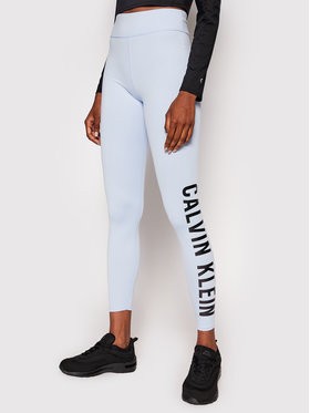 Calvin Klein Performance Leggings Full Lenght 00GWF0L637 Kék Slim Fit