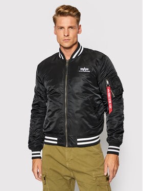 Alpha Industries Bomber dzseki College 118112 Fekete Regular Fit