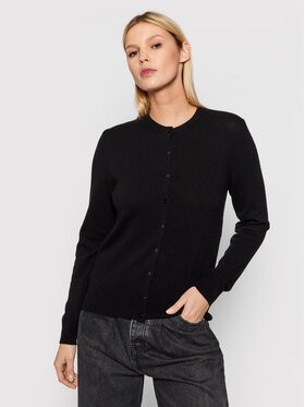 United Colors Of Benetton Kardigán 1002D5485 Fekete Regular Fit