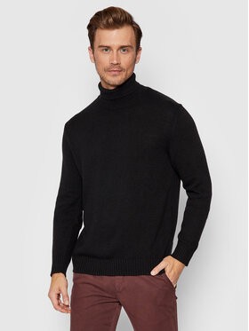United Colors Of Benetton Garbó 1235U2522 Fekete Regular Fit