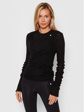Deha Kardigán B32501 Fekete Regular Fit