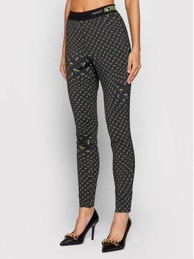TWINSET Leggings 212AT2311 Fekete Slim Fit