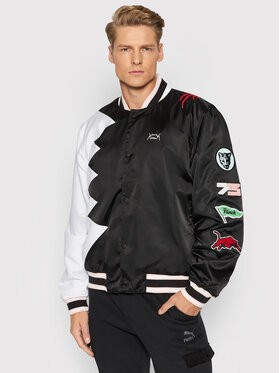 Puma Bomber dzseki Official Visit 532097 Fekete Regular Fit