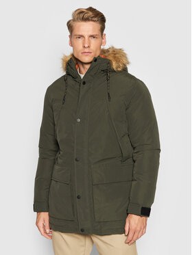 Jack&Jones Télikabát Super Parka 12190042 Zöld Regular Fit