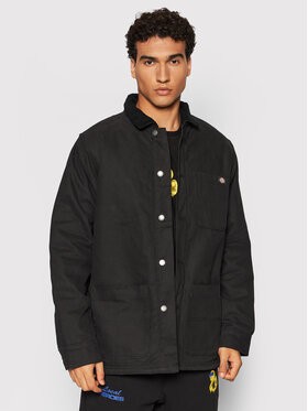 Dickies Átmeneti kabát Canvas Chore DK0A4XGABLK Fekete Regular Fit