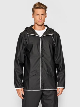 Rains Esőkabát Unisex 1201 Fekete Regular Fit