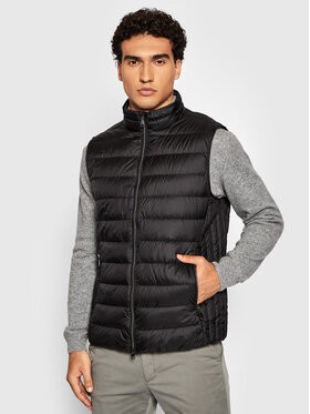 Geox Mellény Dereck M1425C T2562 F9000 Fekete Regular Fit