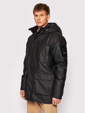 Rains Esőkabát Unisex 1525 Fekete Regular Fit