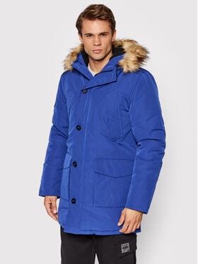 Superdry Parka Everest M5011192A Kék Regular Fit