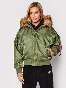 Alpha Industries Télikabát 118005 Zöld Oversize