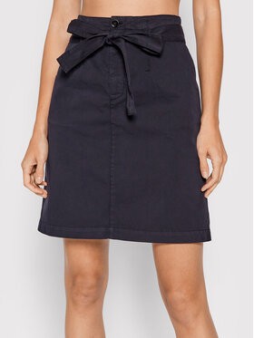 Boss Miniszoknya C Vriella D 50456647 Sötétkék Regular Fit