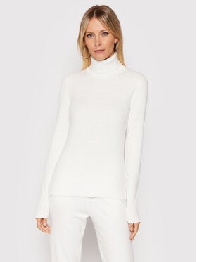 Calvin Klein Garbó Essential Rib K20K203399 Fehér Slim Fit