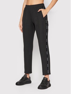 Calvin Klein Melegítő alsó Milano Logo K20K203165 Fekete Regular Fit