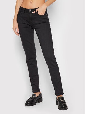 Tommy Hilfiger Farmer Venice WW0WW31801 Fekete Slim Fit