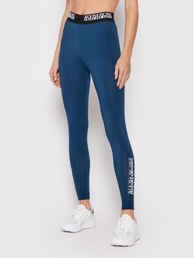 Napapijri Leggings M-Box 2 NP0A4FSJ Kék Slim Fit