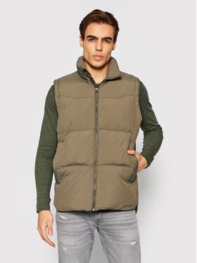 Jack&Jones PREMIUM Mellény Lawind 12191277 Zöld Regular Fit