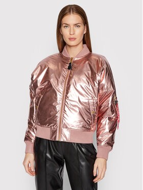 Alpha Industries Bomber dzseki Ma-1 128001MF Rózsaszín Oversize