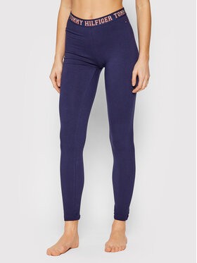 Tommy Hilfiger Leggings UW0UW03215 Sötétkék Slim Fit