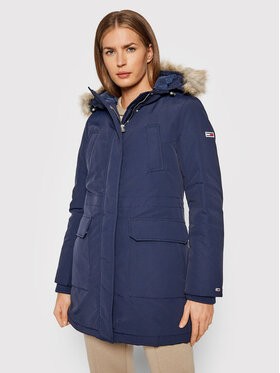 Tommy Jeans Parka Tjw Technical Down DW0DW11092 Sötétkék Regular Fit