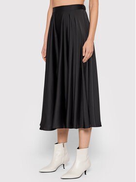 Imperial Midi szoknya GGO9CCE Fekete Regular Fit