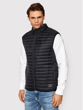 Quiksilver Mellény EQYJK03754 Fekete Regular Fit