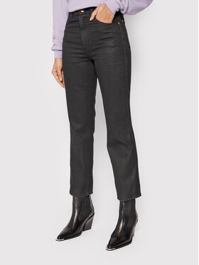 Wrangler Farmer Wild West W2H244100 Fekete Regular Fit
