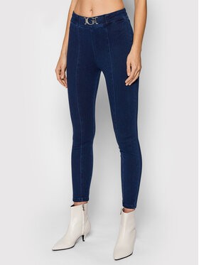 Guess Jegging Shape Up W1BA34 D4HC0 Sötétkék Slim Fit